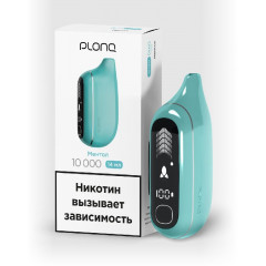 Электронная сигарета PLONQ MAX PRO 10000 затяжек Ментол